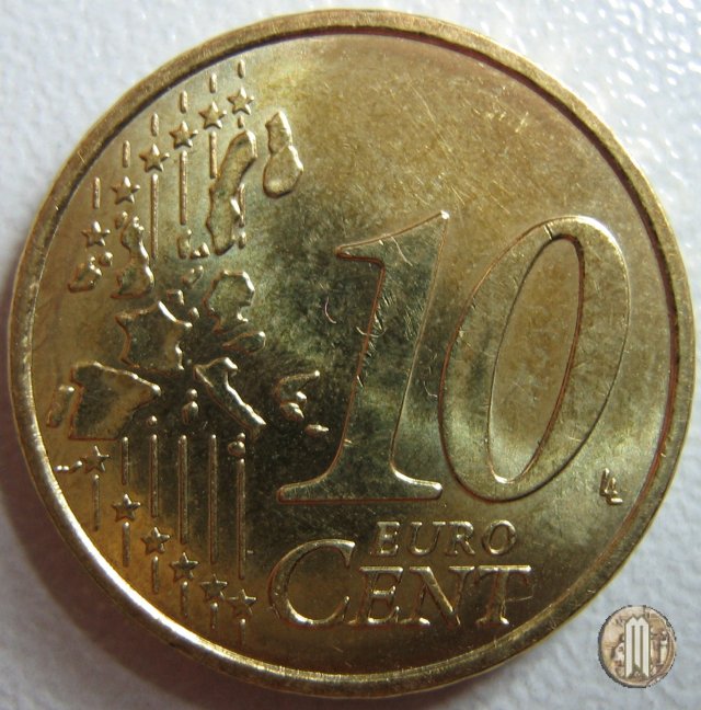 10 centesimi di Euro 2006 (Parigi)