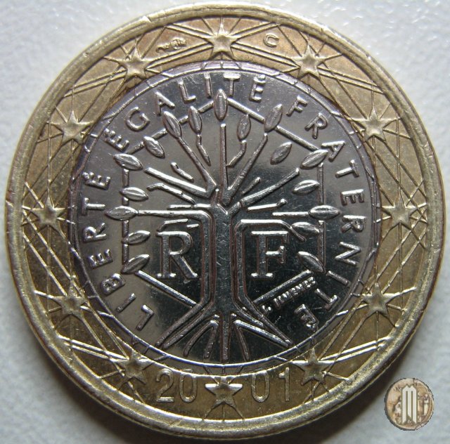 1 Euro 2001 (Parigi)