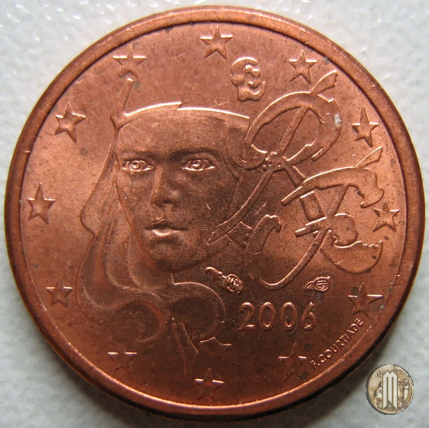 1 centesimo di Euro 2006 (Parigi)