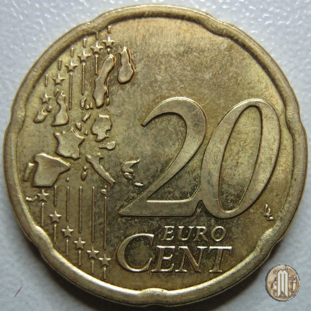 20 centesimi di Euro 2002 (Vienna)