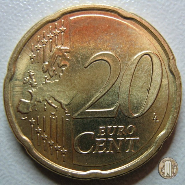 20 centesimi di Euro 2008 (Vienna)