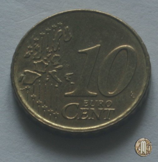 10 centesimi di Euro 2000 (Utrecht)