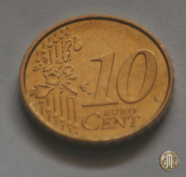 10 centesimi di Euro 2002 (Parigi)