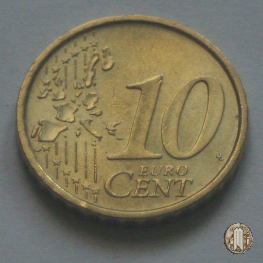 10 centesimi di Euro 2003 (Roma)