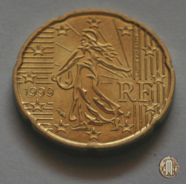 20 centesimi di Euro 1999 (Parigi)