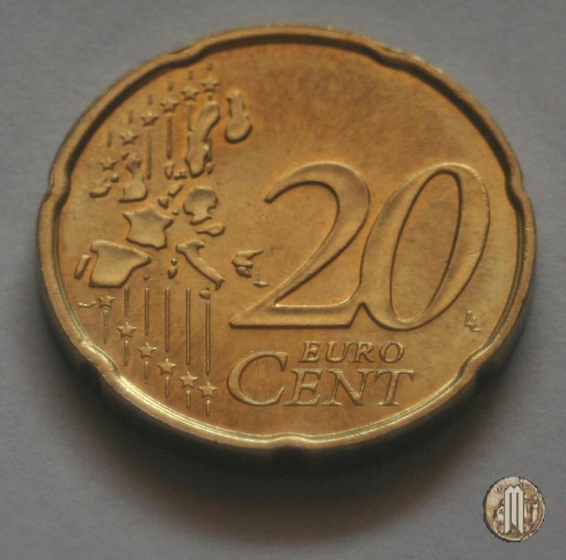 20 centesimi di Euro 1999 (Parigi)