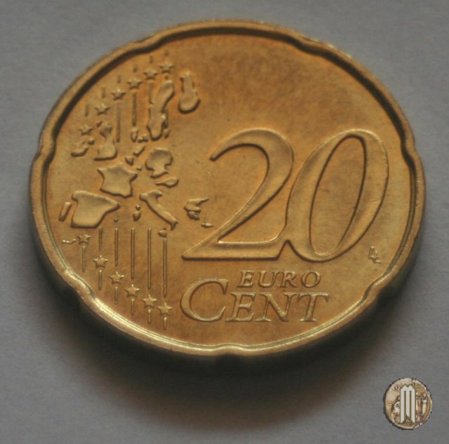 20 centesimi di Euro 1999 (Parigi)