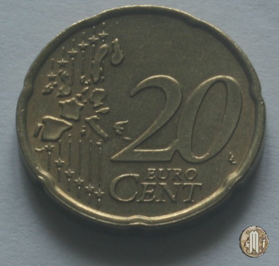 20 centesimi di Euro 1999 (Utrecht)