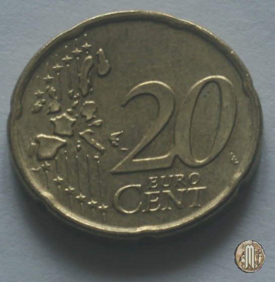 20 centesimi di Euro 2000 (Utrecht)