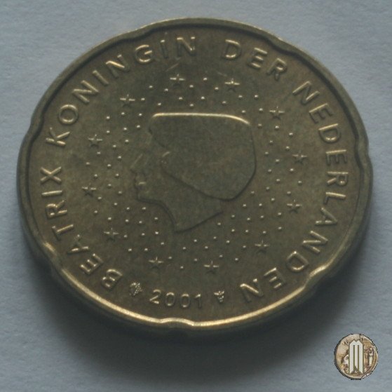 20 centesimi di Euro 2001 (Utrecht)