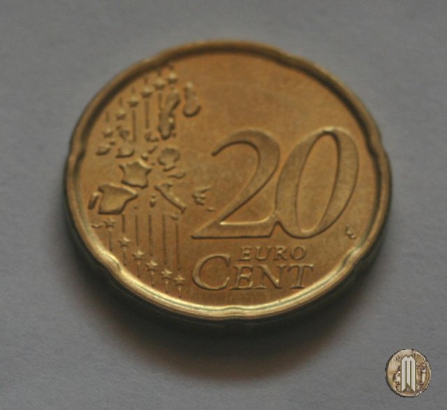 20 centesimi di Euro 2002 (Madrid)