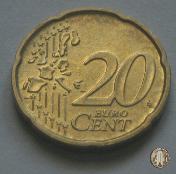 20 centesimi di Euro 2003 (Roma)