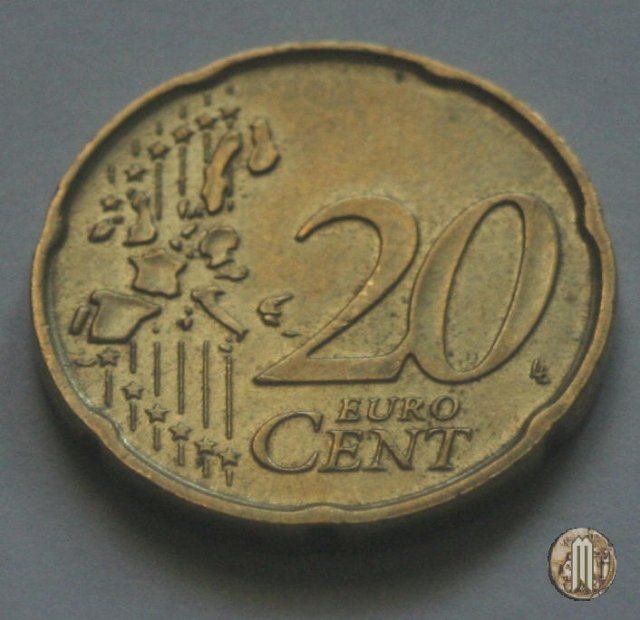 20 centesimi di Euro 2004 (Roma)