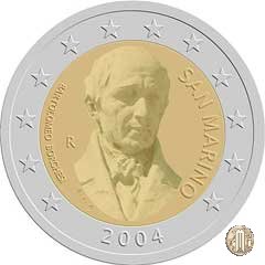 2 Euro 2004 Centenario delle Celebrazioni di Bartolomeo Borghesi 2004 (Roma)