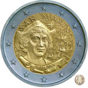 2 Euro 2006 500° Anniversario della Morte di Cristoforo Colombo 2006 (Roma)