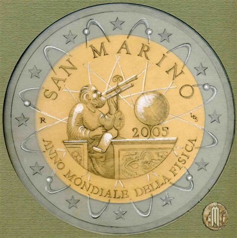 2 Euro 2005 Anno Mondiale della Fisica 2005 (Roma)