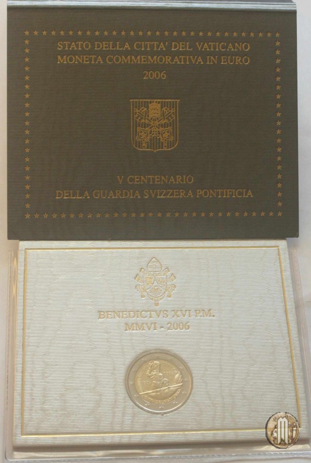 2 Euro 2006 Cinquecentenario dell'Istituzione della Guardia Svizzera 2006 (Roma)