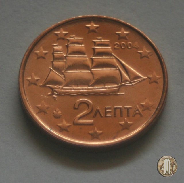 2 centesimi di Euro 2004 (Halandri)