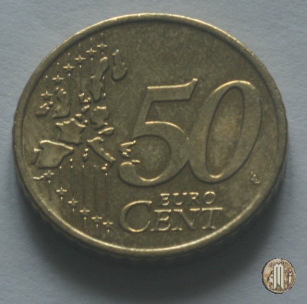 50 centesimi di Euro 2002 (Halandri)