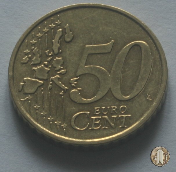 50 centesimi di Euro 2002 (Parigi)