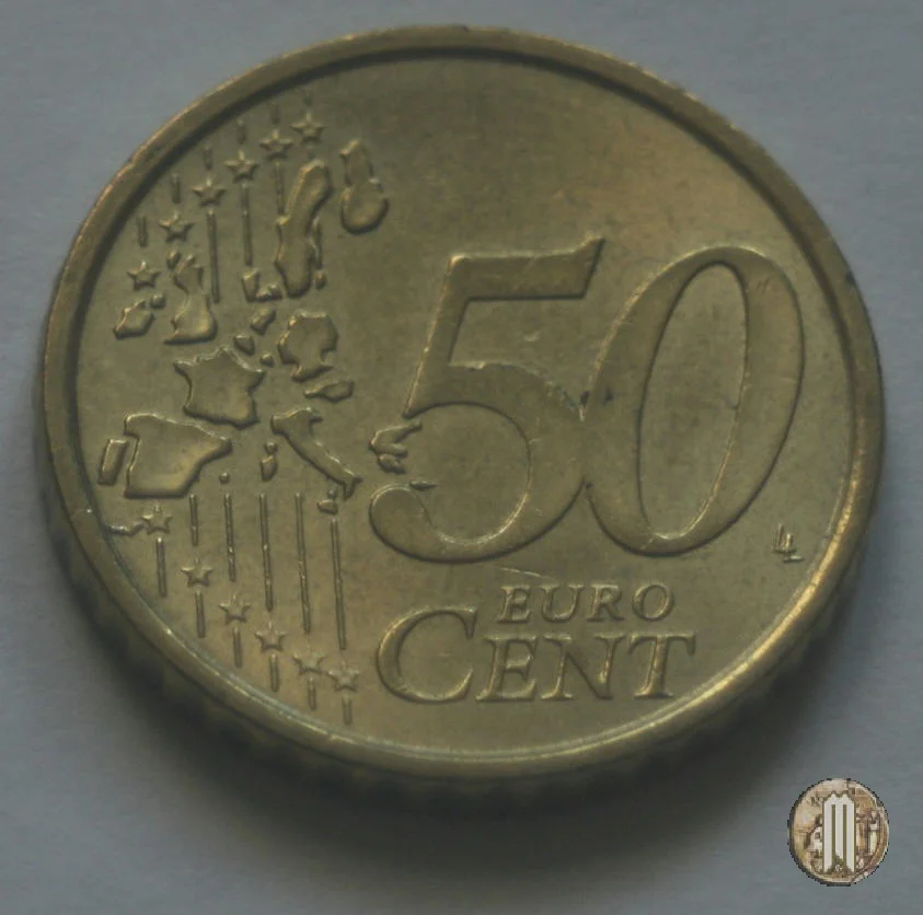 50 centesimi di Euro 2004 (Roma)