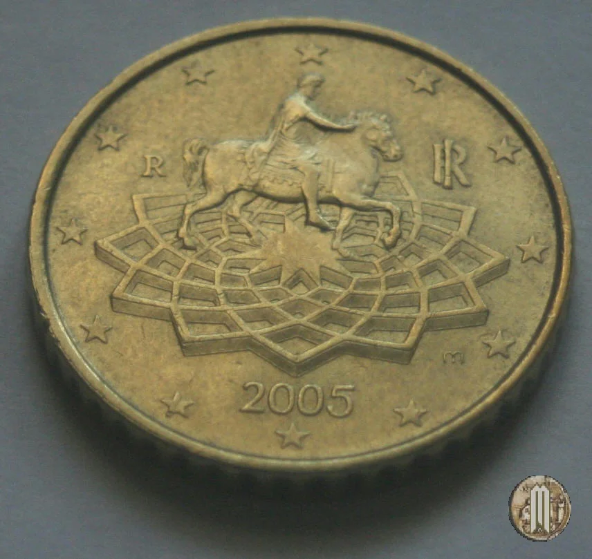 50 centesimi di Euro 2005 (Roma)