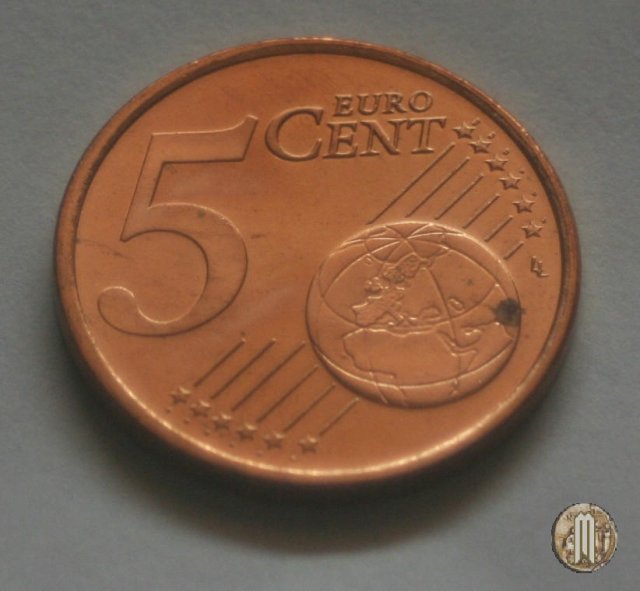 5 centesimi di Euro 2000 (Parigi)