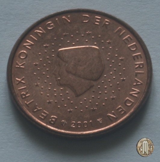 5 centesimi di Euro 2001 (Utrecht)