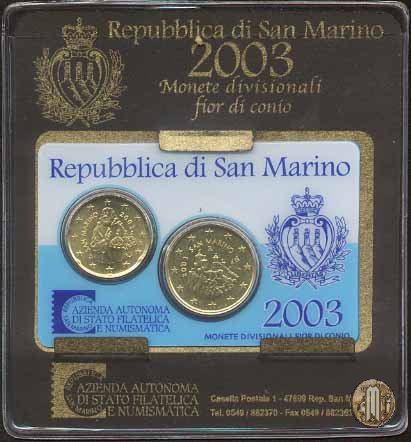 San Marino 2003 Seriette Turistiche 2003 (Roma)