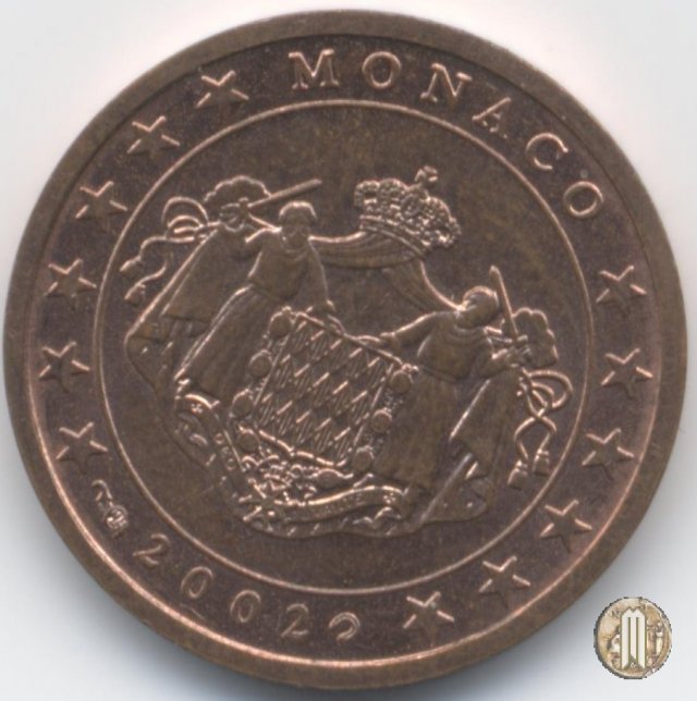 1 centesimo di Euro 2002 (Parigi)