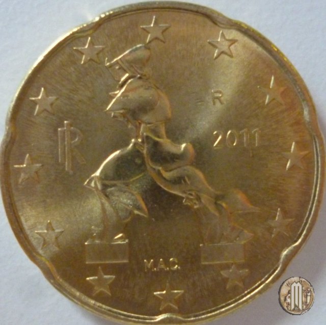 20 centesimi di Euro 2011 (Roma)