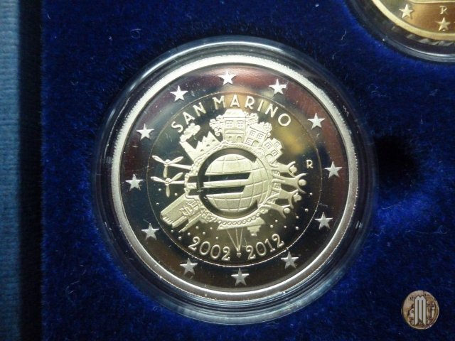 2 Euro 2012 10° Anniversario dell'Introduzione dell'Euro 2012 (Roma)