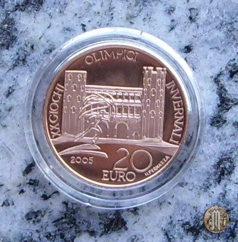 20 Euro 2005 XX Olimpiadi Invernali Torino 2006 - I em. 2005 (Roma)