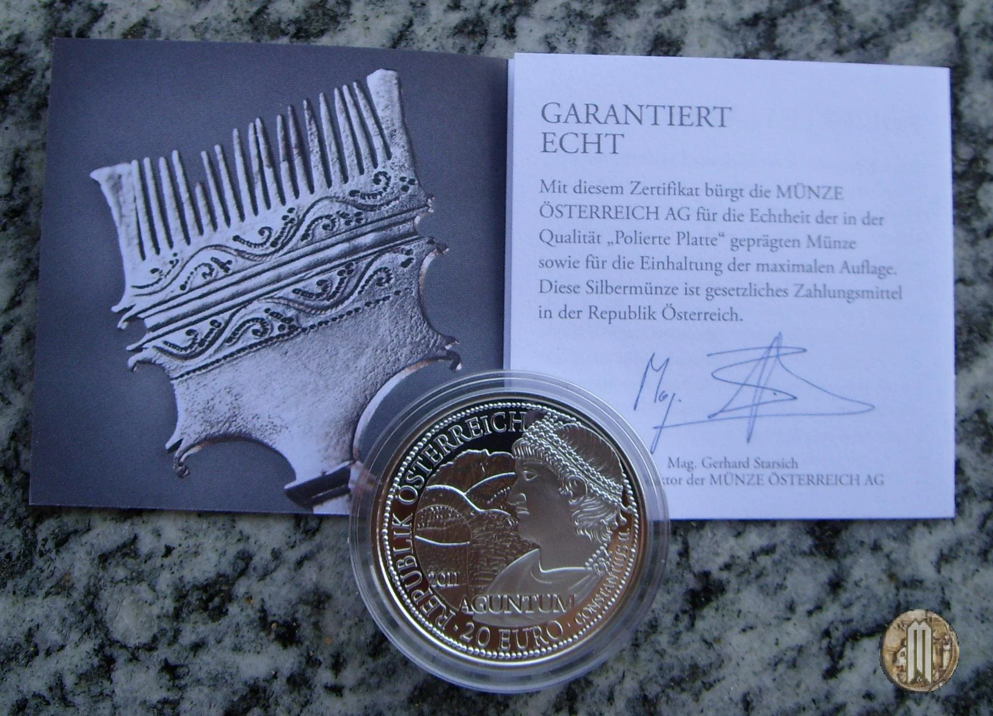 20 Euro 2011 Roma sul Danubio - Aguntum 2011 (Vienna)