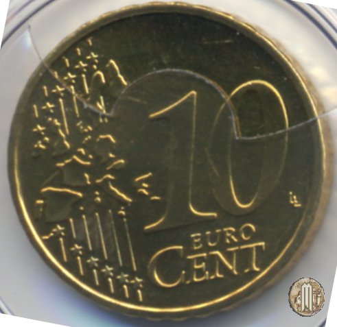 10 centesimi di Euro 2002 (Karlsruhe)