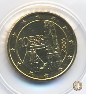 10 centesimi di Euro 2005 (Vienna)