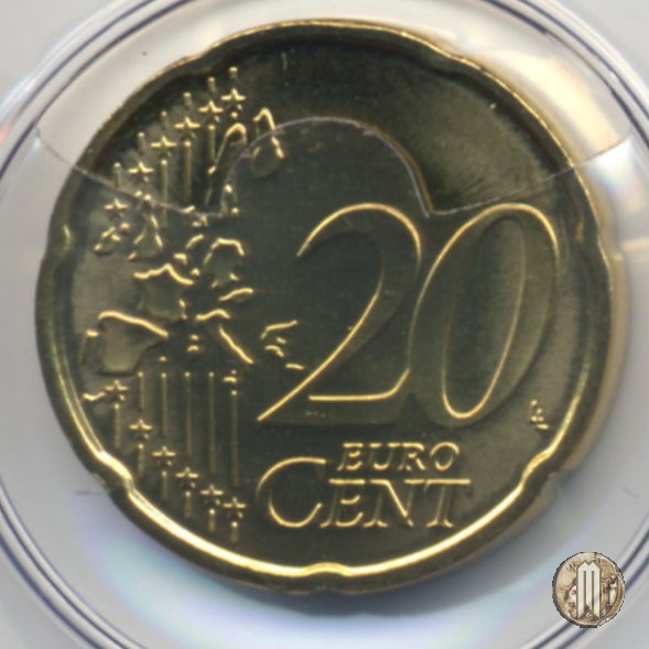 20 centesimi di Euro 2002 (Karlsruhe)