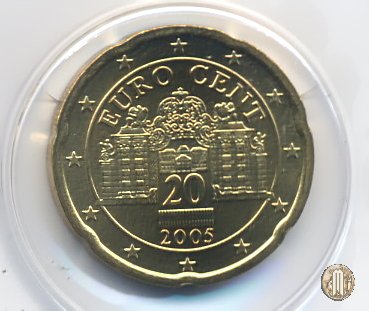 20 centesimi di Euro 2005 (Vienna)