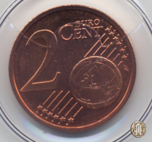 2 centesimi di Euro 2002 (Karlsruhe)