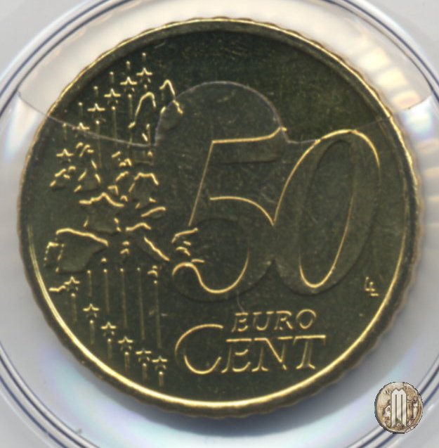 50 centesimi di Euro 2002 (Karlsruhe)