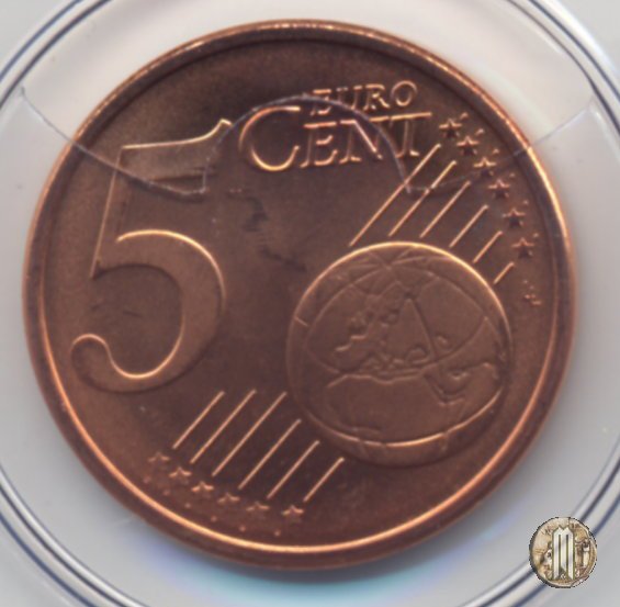 5 centesimi di Euro 2002 (Monaco)