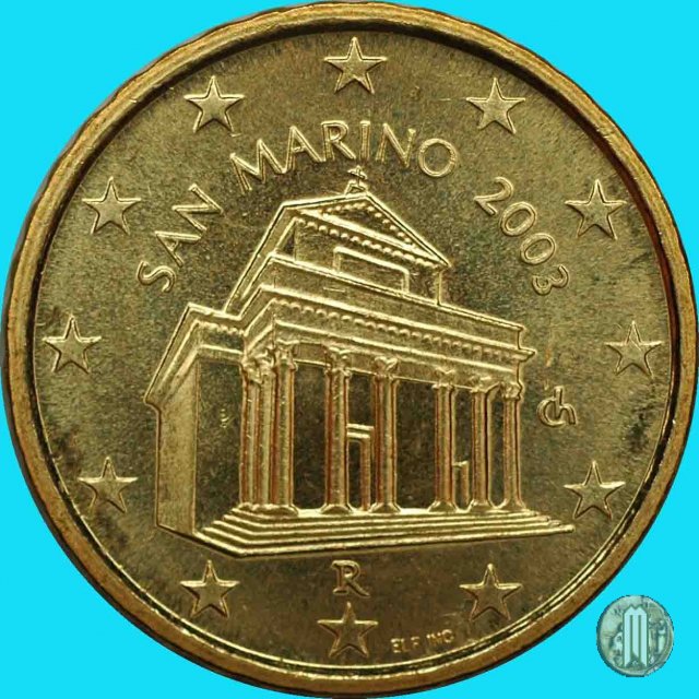 10 centesimi di Euro 2003 (Roma)