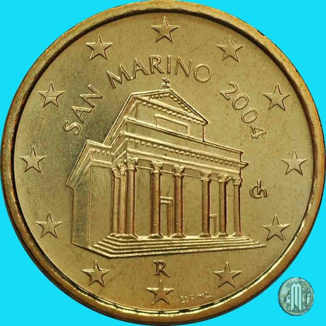 10 centesimi di Euro 2004 (Roma)