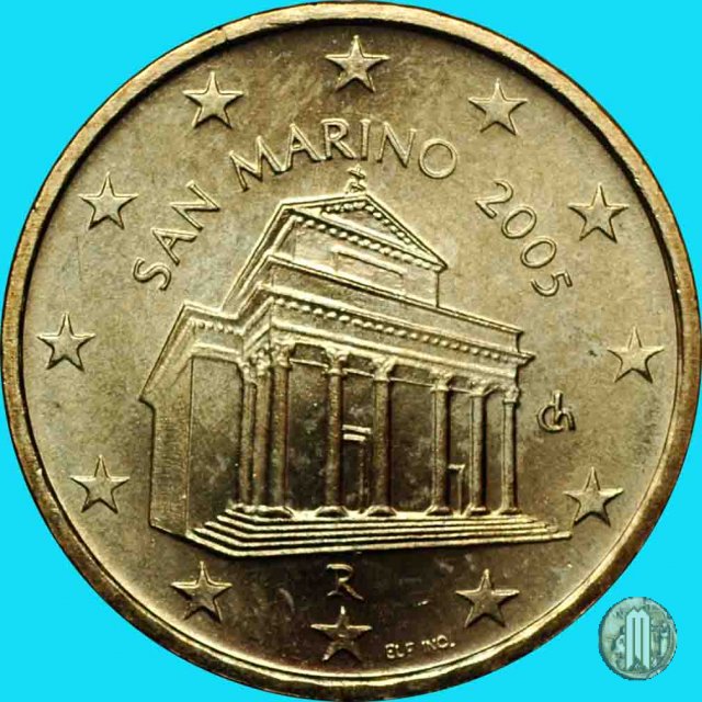 10 centesimi di Euro 2005 (Roma)