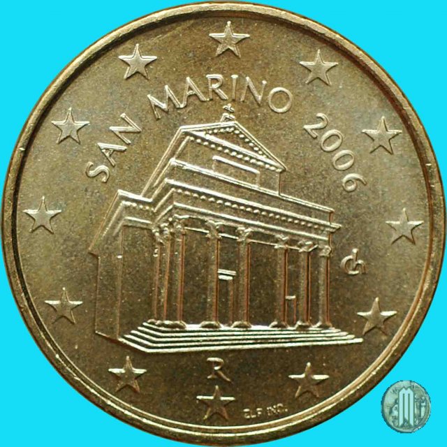 10 centesimi di Euro 2006 (Roma)