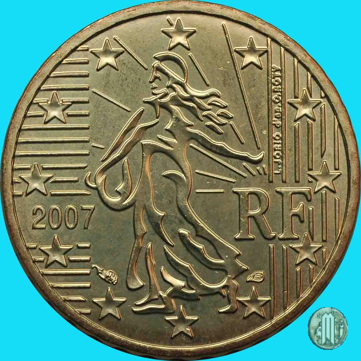 10 centesimi di Euro 2007 (Parigi)
