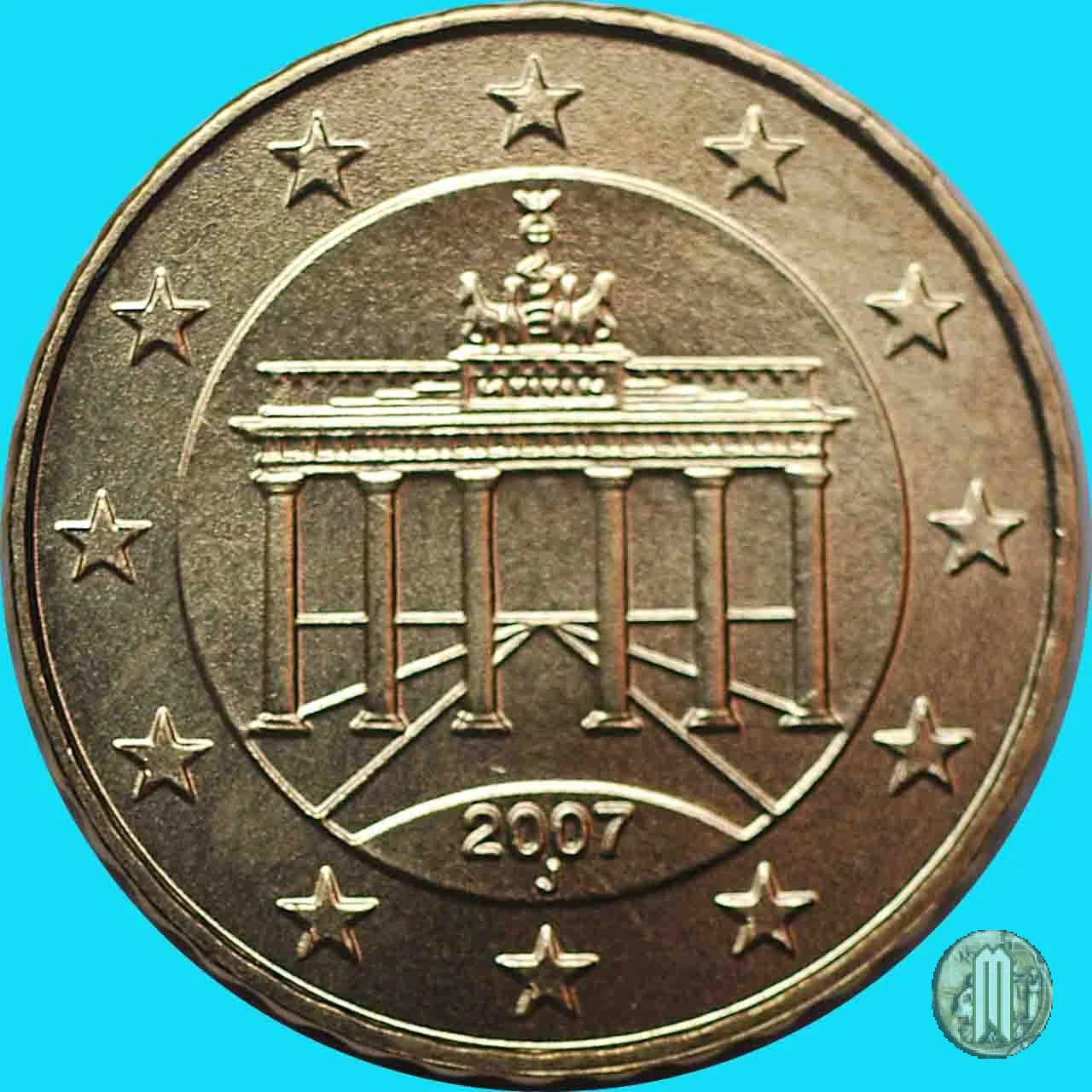10 centesimi di Euro 2007 (Amburgo)