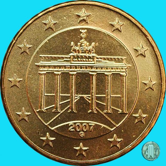 10 centesimi di Euro 2007 (Karlsruhe)