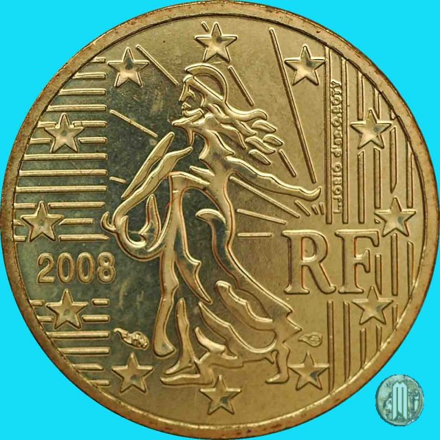 10 centesimi di Euro 2008 (Parigi)