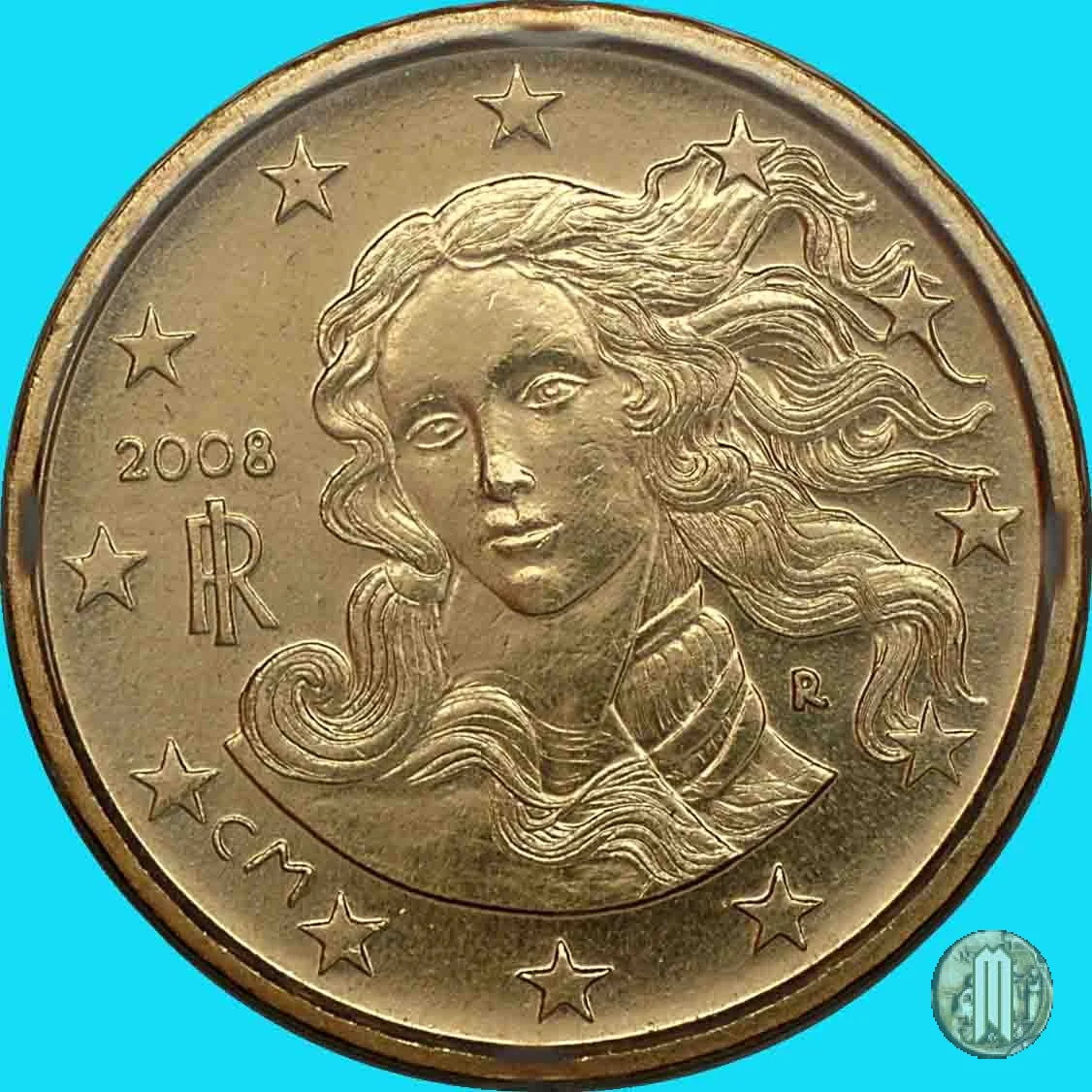 10 centesimi di Euro 2008 (Roma)